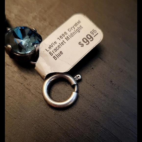 LaVie Crystal Bracelet Midnight Blue - Picture 3 of 4